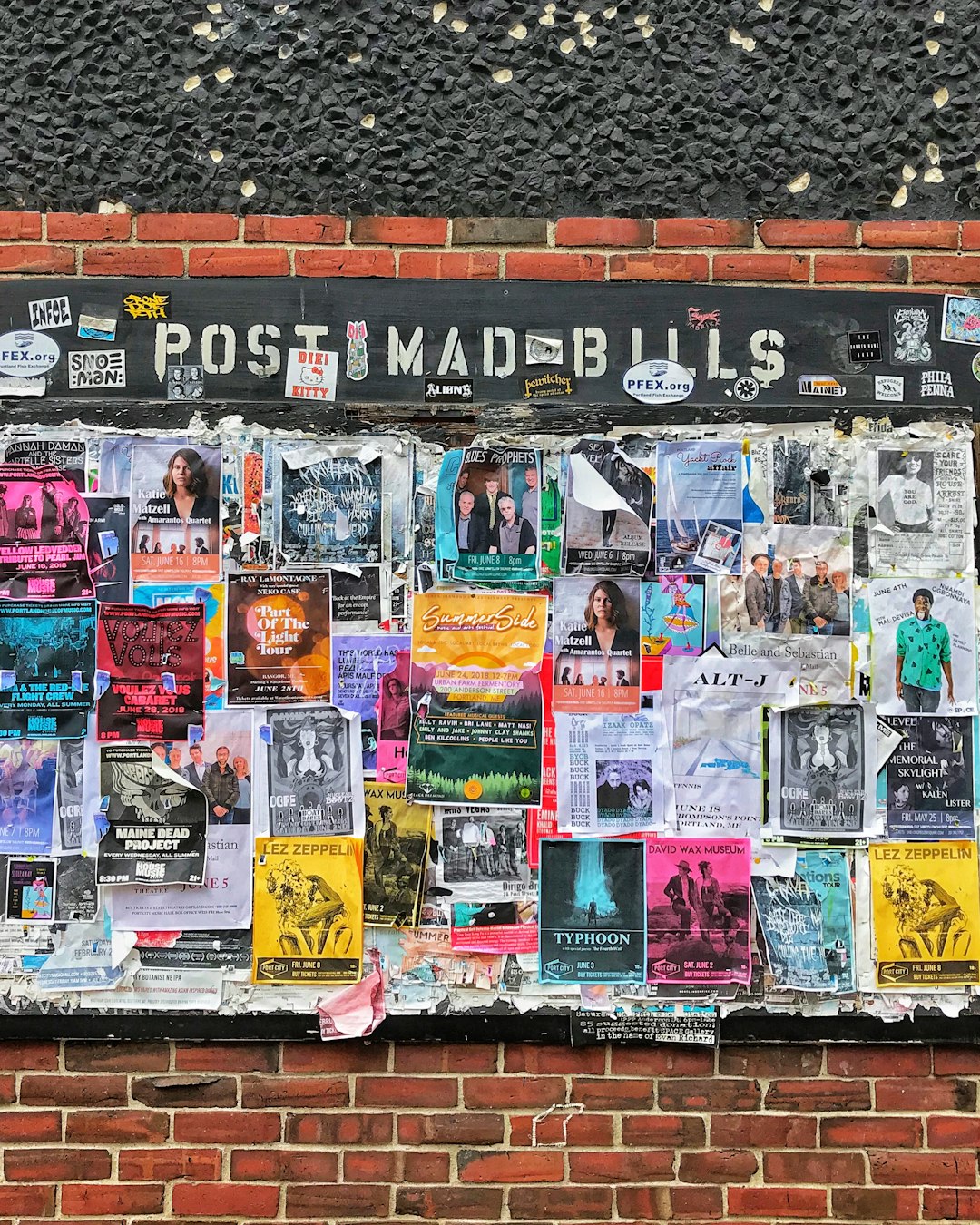 Little Pepe  poster on a city wall